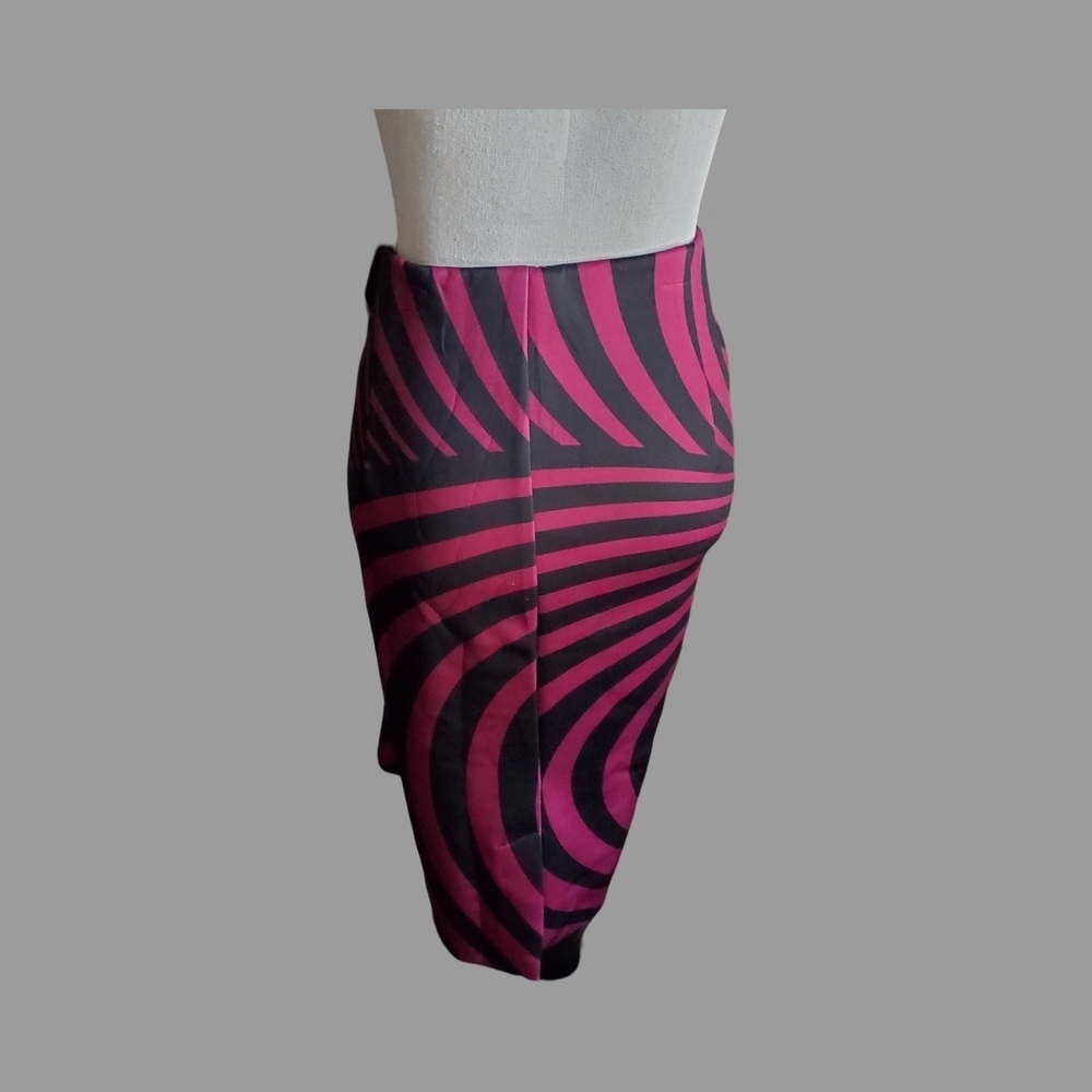 Stylish Pink and Black Skirt